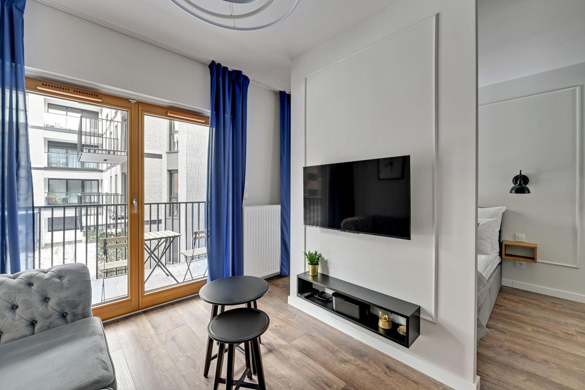 Nadmotlawie Riverside & Gym By Downtown Apartments グダニスク 部屋 写真