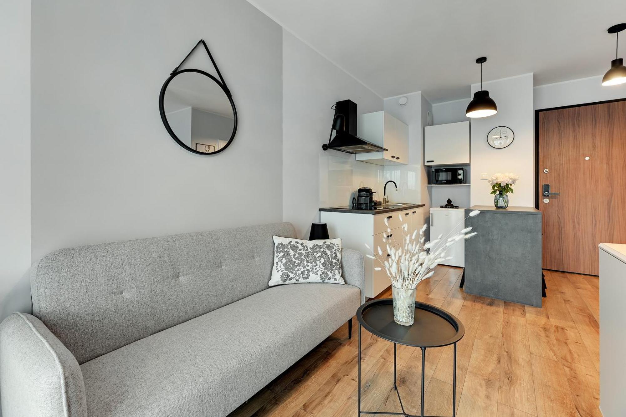 Nadmotlawie Riverside & Gym By Downtown Apartments グダニスク 部屋 写真